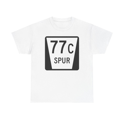 N SPUR 77C (Nebraska) (Road Sign) T-Shirt
