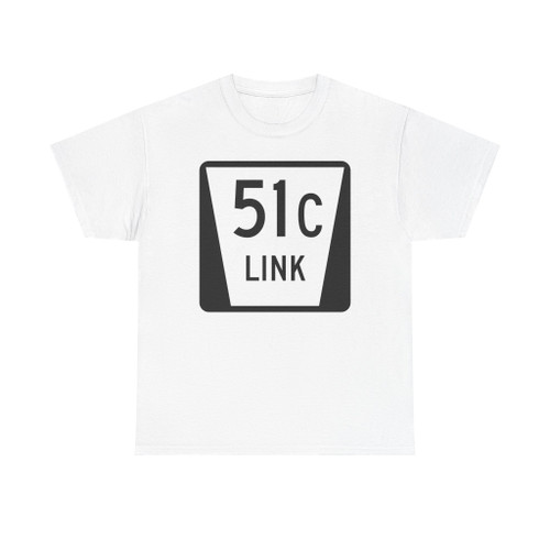 N LINK 51C (Nebraska) (Road Sign) T-Shirt