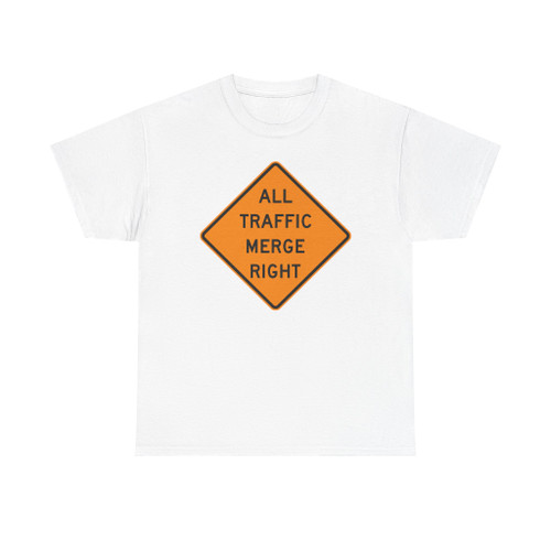MUTCD-VA TW21-V9-R (Virginia) (Road Sign) T-Shirt