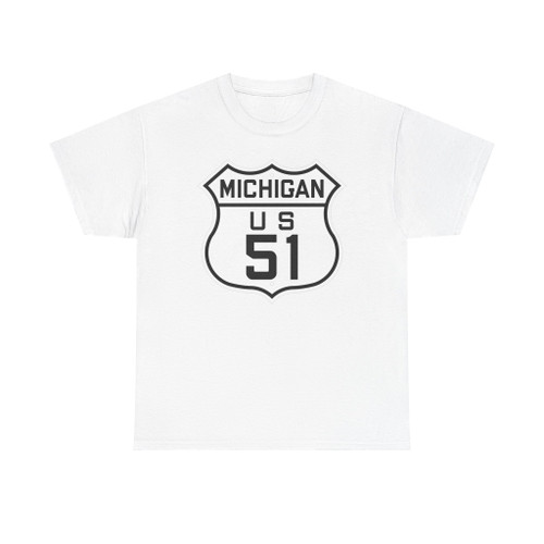 US 51 Michigan 1926 (Michigan) (Road Sign) T-Shirt