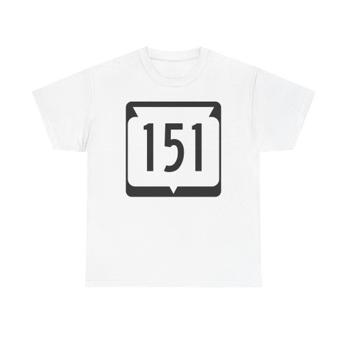 WIS 151 (Wisconsin) (Road Sign) T-Shirt