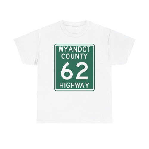 Wyandot County Route 62 OH (Ohio) (Road Sign) T-Shirt