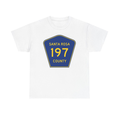 Santa Rosa County 197 (Florida) (Road Sign) T-Shirt