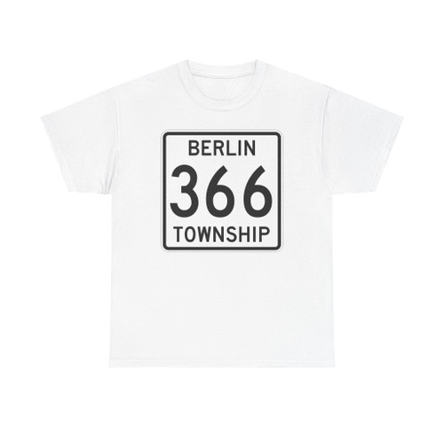 Berlin Township Route 366 Holmes County Ohio (Ohio) (Road Sign) T-Shirt