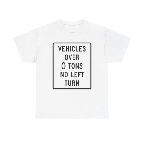 MUTCD-NJ RNJ12-8AL open text (New Jersey) (Road Sign) T-Shirt