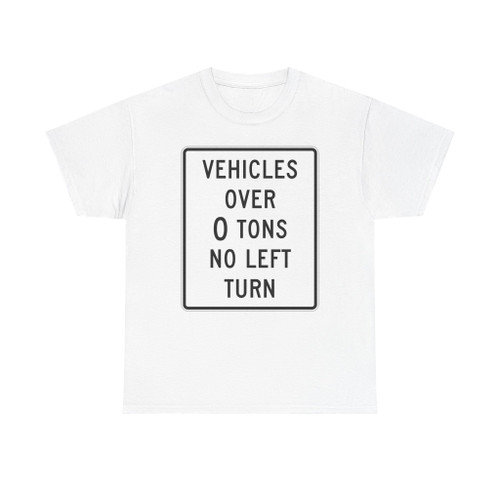 MUTCD-NJ RNJ12-8AL (New Jersey) (Road Sign) T-Shirt