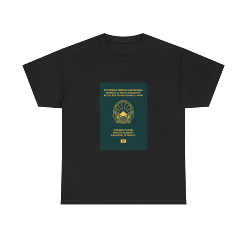 Macedonian Passport (Official) - T-Shirt