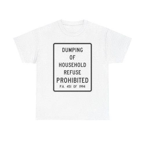 MUTCD-MI R9-15 (Michigan) (Road Sign) T-Shirt