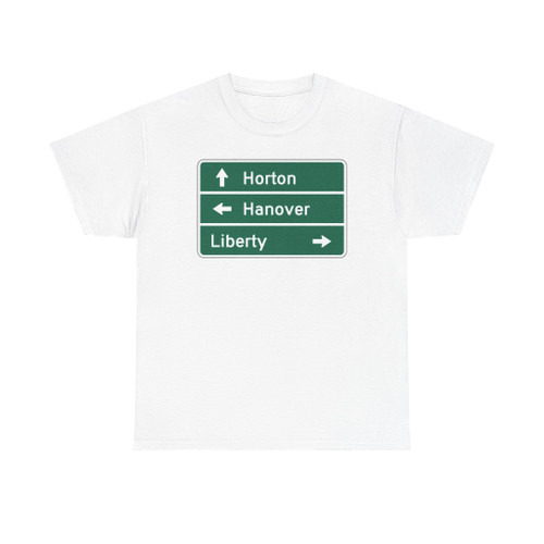 MUTCD D1-3 (Pennsylvania) (Road Sign) T-Shirt