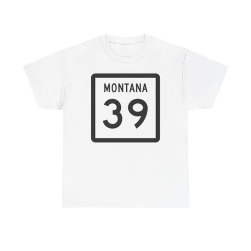 MT-39 (Montana) (Road Sign) T-Shirt