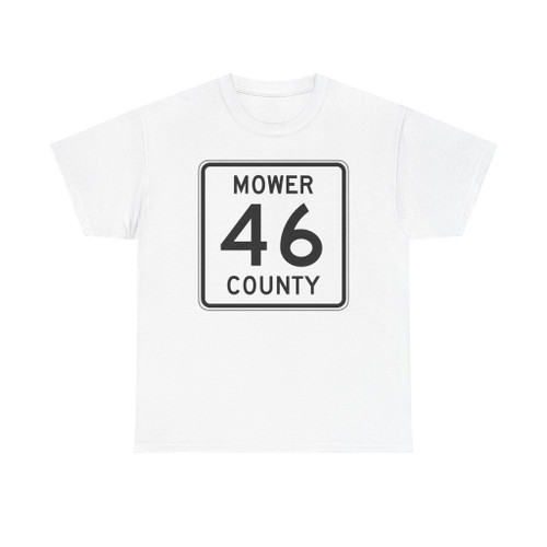 Mower County Route 46 MN (Minnesota) (Road Sign) T-Shirt