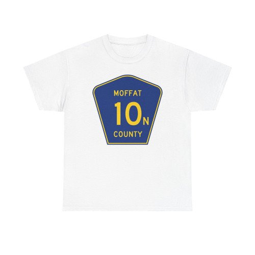 Moffat County 10N (Colorado) (Road Sign) T-Shirt