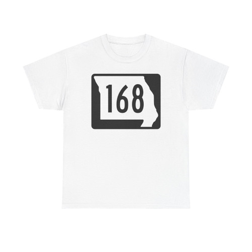 MO-168 (Missouri) (Road Sign) T-Shirt