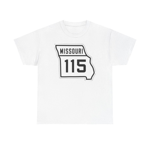 MO-115 1926 (Missouri) (Road Sign) T-Shirt