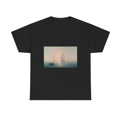 Ivan Konstantinovich Aivazovsky (1817-1900) Warship - T-Shirt