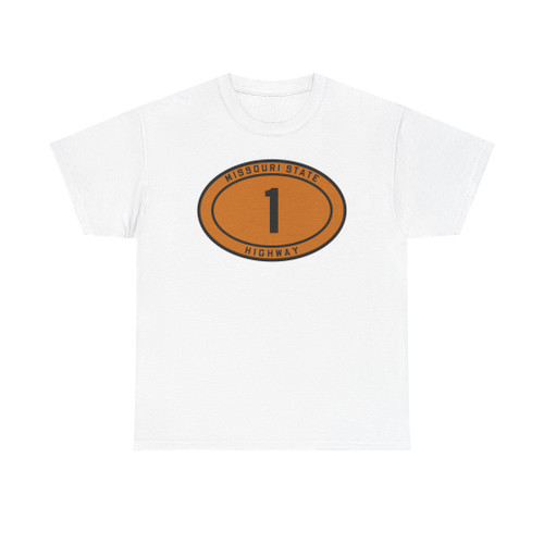 MO-1 1920 (Missouri) (Road Sign) T-Shirt