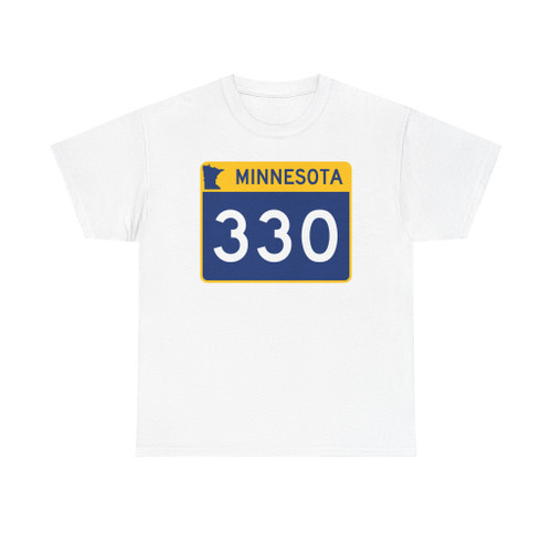 MN-330 wide (Minnesota) (Road Sign) T-Shirt