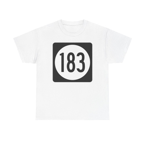 Iowa 183 (Iowa) (Road Sign) T-Shirt