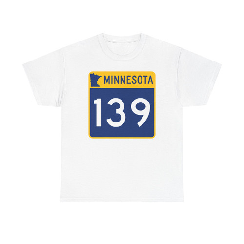 MN-139 (Minnesota) (Road Sign) T-Shirt