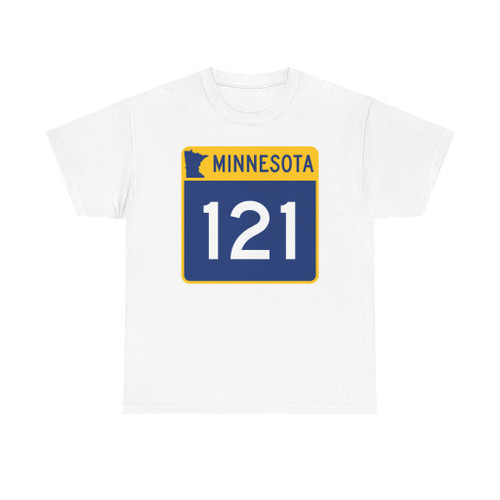 MN-121 (Minnesota) (Road Sign) T-Shirt
