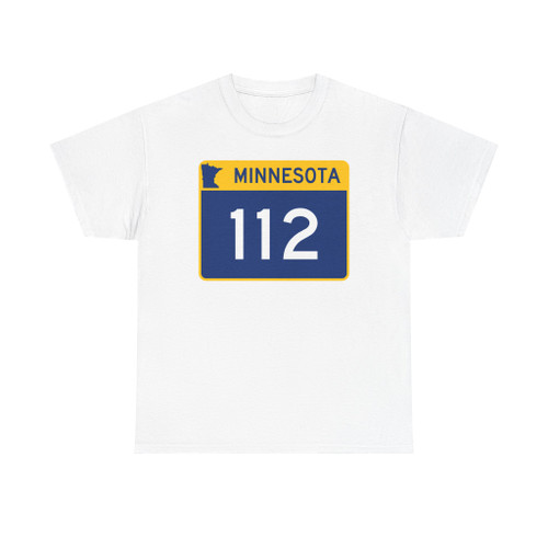 MN-112 wide (Minnesota) (Road Sign) T-Shirt