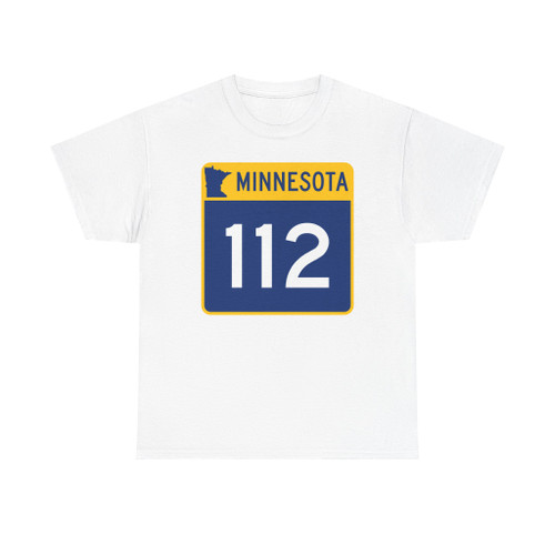 MN-112 (Minnesota) (Road Sign) T-Shirt
