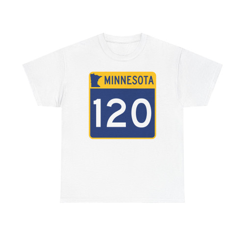 MN-120 (Minnesota) (Road Sign) T-Shirt