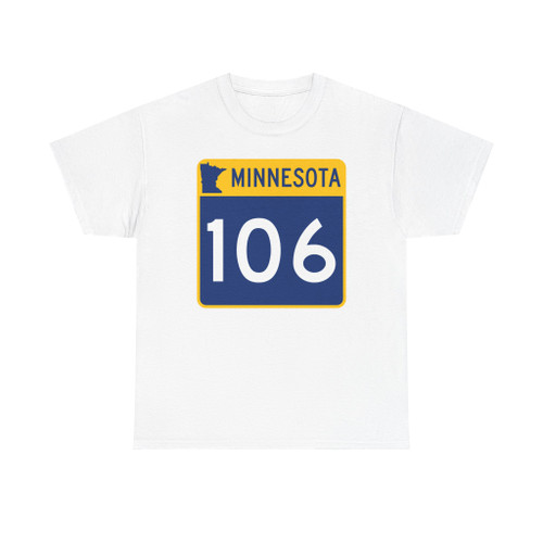 MN-106 (Minnesota) (Road Sign) T-Shirt