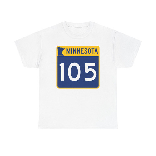 MN-105 (Minnesota) (Road Sign) T-Shirt