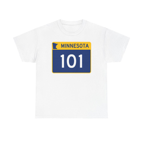 MN-101 wide (Minnesota) (Road Sign) T-Shirt