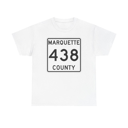 Michigan 438 Marquette County (Michigan) (Road Sign) T-Shirt