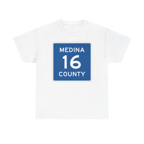 Medina County Route 16 OH (Ohio) (Road Sign) T-Shirt