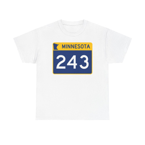 MN-243 wide (Minnesota) (Road Sign) T-Shirt