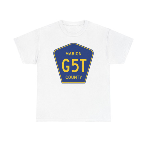Marion County Route G5T IA (Iowa) (Road Sign) T-Shirt