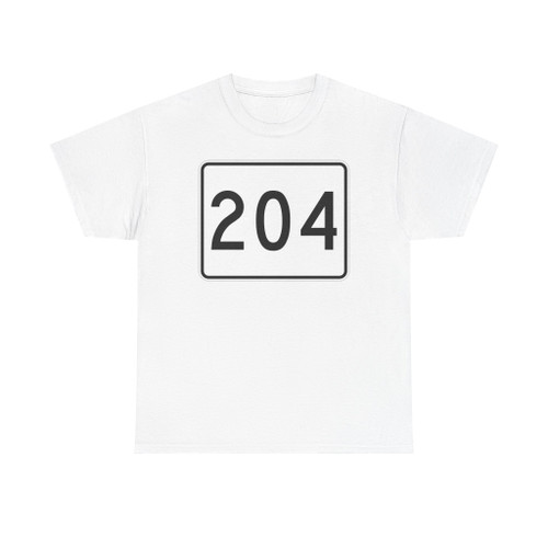 MA Route 204 (Massachusetts) (Road Sign) T-Shirt