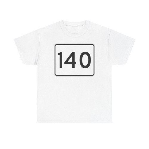 MA Route 140 (Massachusetts) (Road Sign) T-Shirt