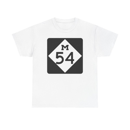 M-54 (Michigan) (Road Sign) T-Shirt