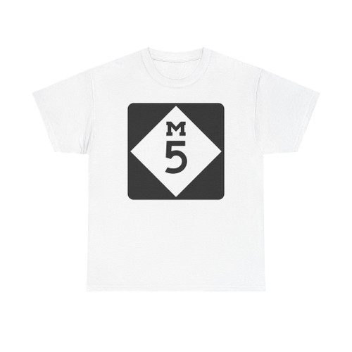 M-5 (Michigan) (Road Sign) T-Shirt