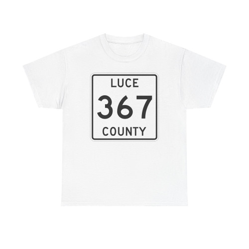 Michigan 367 Luce County (Michigan) (Road Sign) T-Shirt