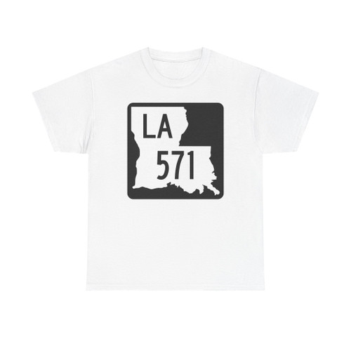 Louisiana 571 2008 (Louisiana) (Road Sign) T-Shirt