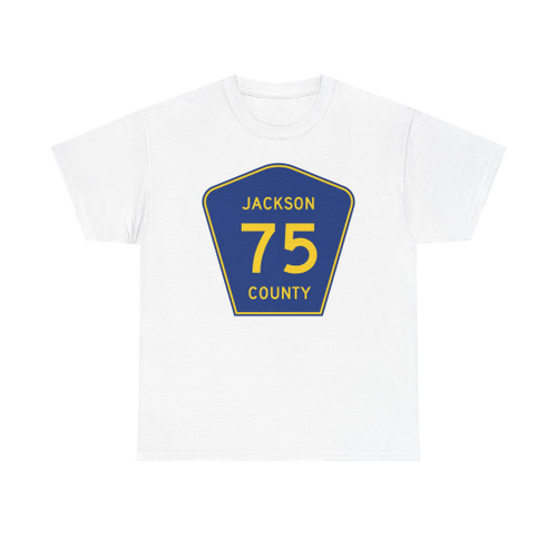Jackson County Route 75 AL (Alabama) (Road Sign) T-Shirt