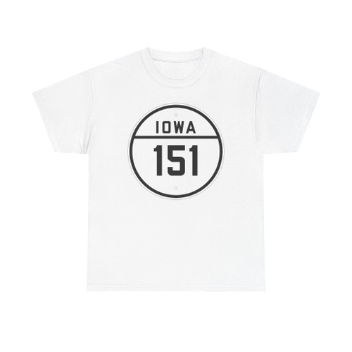 Iowa 151 1926 (Iowa) (Road Sign) T-Shirt