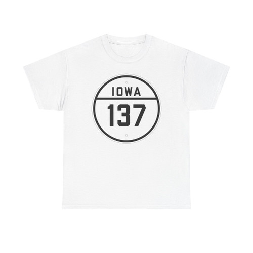 Iowa 137 1926 (Iowa) (Road Sign) T-Shirt