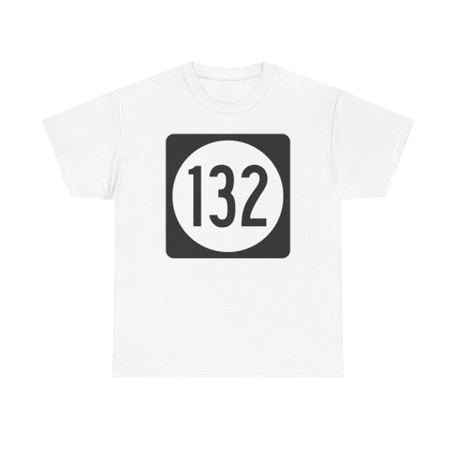 Iowa 132 (Iowa) (Road Sign) T-Shirt