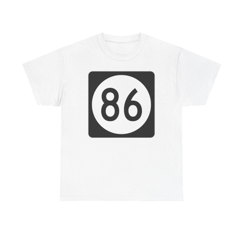 Iowa 86 (Iowa) (Road Sign) T-Shirt