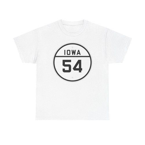 Iowa 54 1926 (Iowa) (Road Sign) T-Shirt