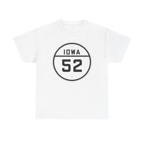 Iowa 52 1926 (Iowa) (Road Sign) T-Shirt