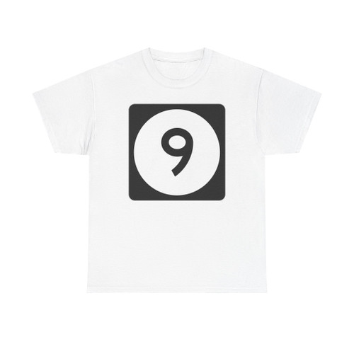 Iowa 9 (Iowa) (Road Sign) T-Shirt