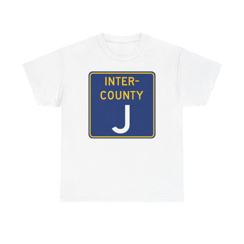 Inter County Route J MN (Minnesota) (Road Sign) T-Shirt