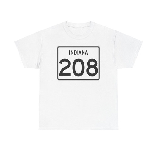 Indiana 208 (Indiana) (Road Sign) T-Shirt